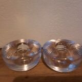 Pair of Scandinavian candle holders