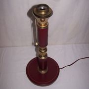 Leather desk lamp 50