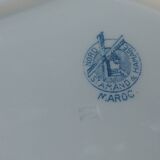 Two ironstone ramekins from the St Amand earthenware factory, Morocco model