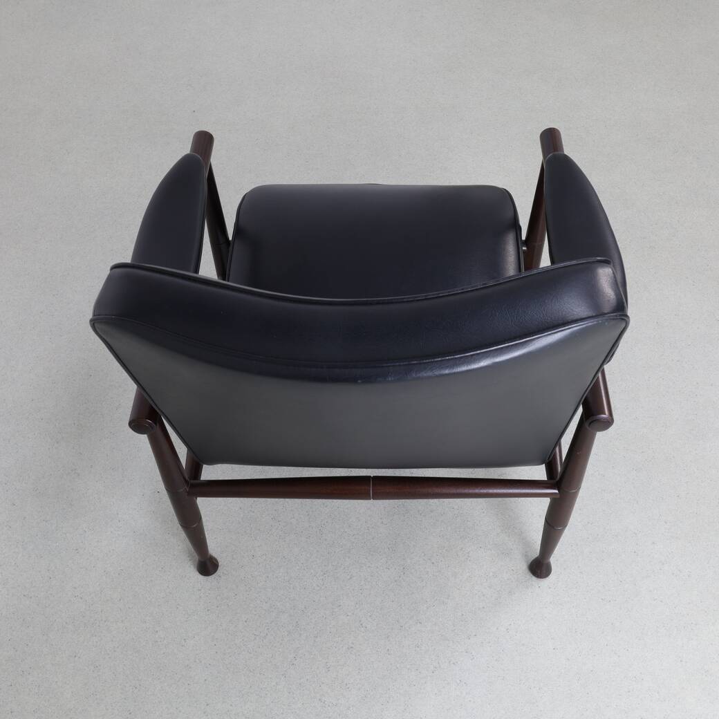 Fauteuil de salon moderne néerlandais du milieu du siècle par TopForm, années 1960