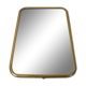 Miroir de barbier en métal