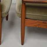 Paire de fauteuils scandinaves, 1960