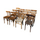12 chaise de bistro vintage