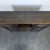 Brutalist sideboard in the spirit of Dudouyt.