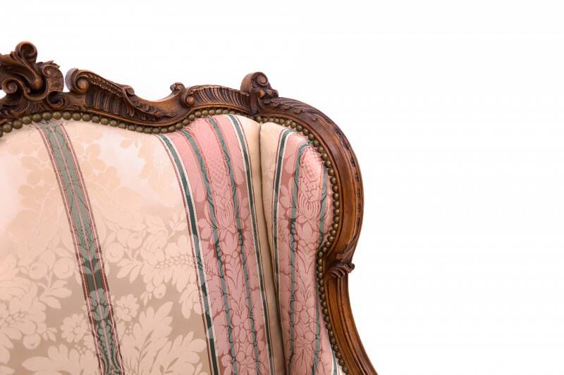 Wingback chairs, France, circa 1900