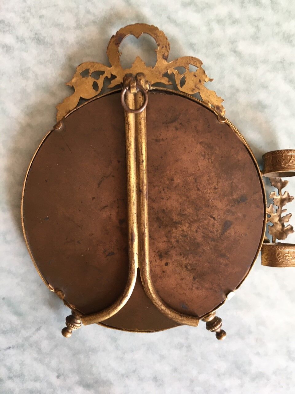 Former rare brass frame