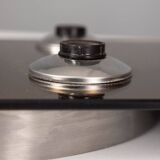 Applique plafonnier vintage années 60 en verre 8 lumieres design italien