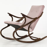 Bentwood rocking chair from TON, 1960s