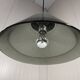 Peill & Putzler cone shaped glass hanging lamp, Germany