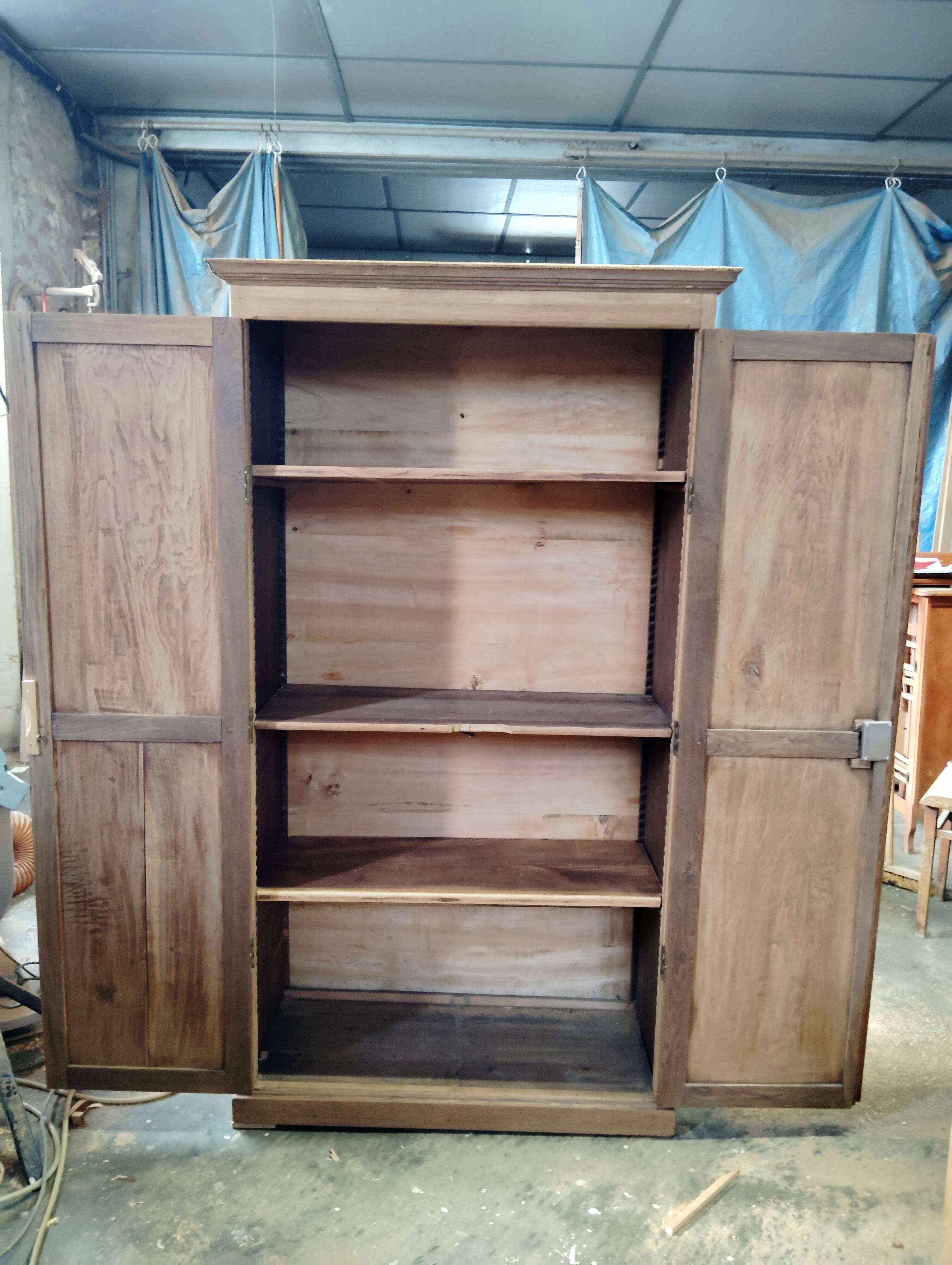 Parisian oak wardrobe