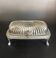 20th century silver-plated butter dish