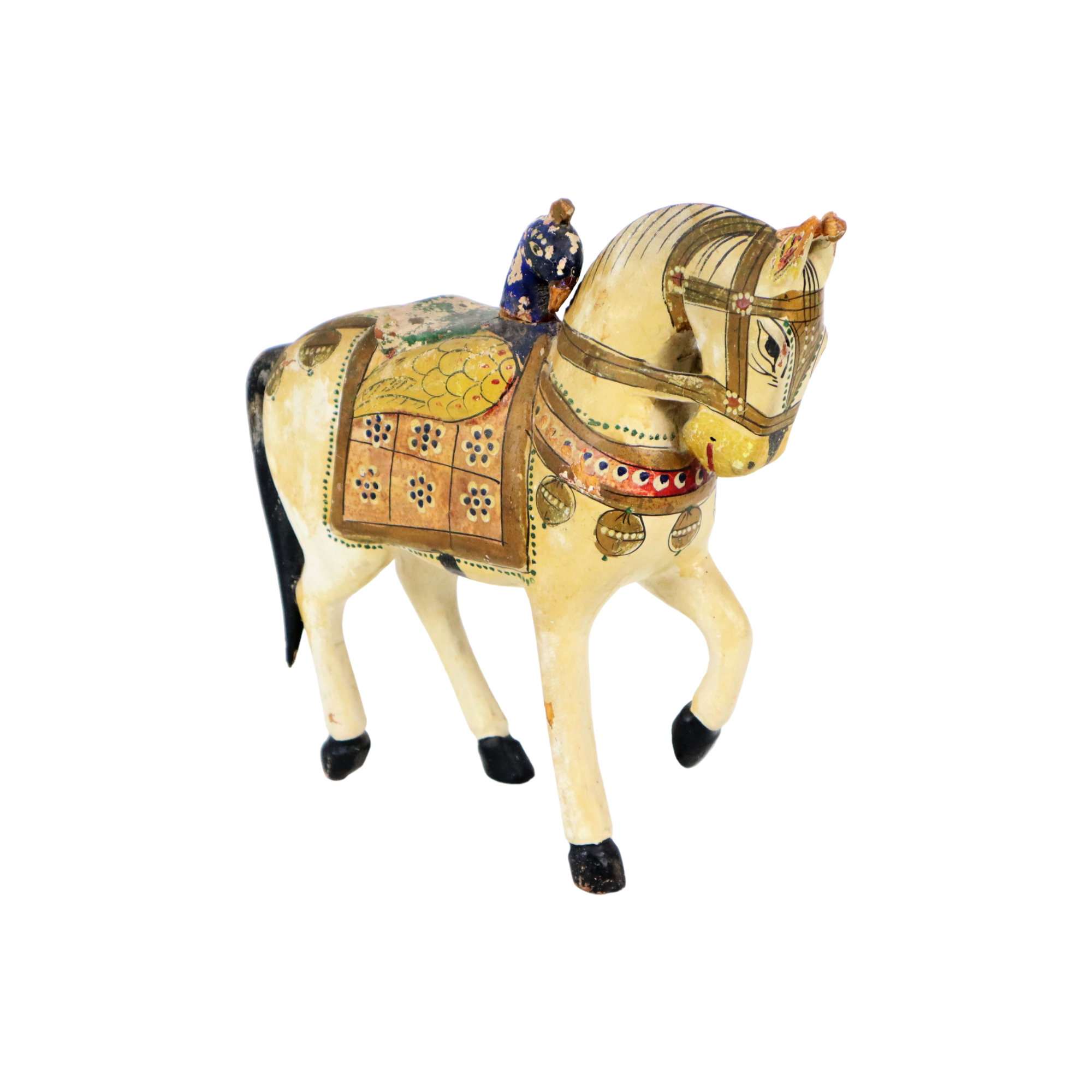 Horse sculpture wedding horse india hand painted 21cm