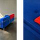 Vintage Mid-Century Danish Memphis Design Sofa Diva Daybed by G. Olsen