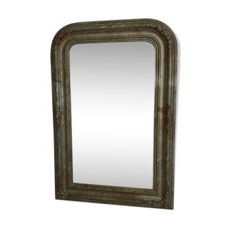 Mirror Louis Philippe marbled grey 52x78cm