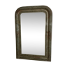 Miroir Louis Philippe gris marbré 52x78cm