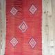 Kilim Sabra red carpet 85x145cm