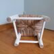 Chaise paillée enfant