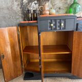 Asymmetrical art deco sideboard