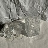 Whiskey decanter geometric pattern H23