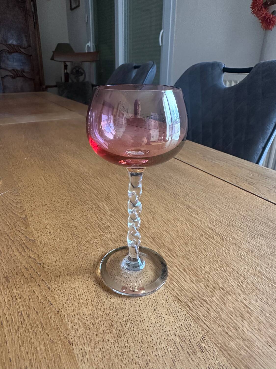 5 Murano crystal glasses