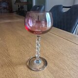 5 Murano crystal glasses