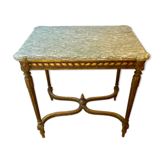 Table de milieu console plateau marbre