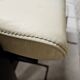 Fauteuil lounge et son ottoman cuir