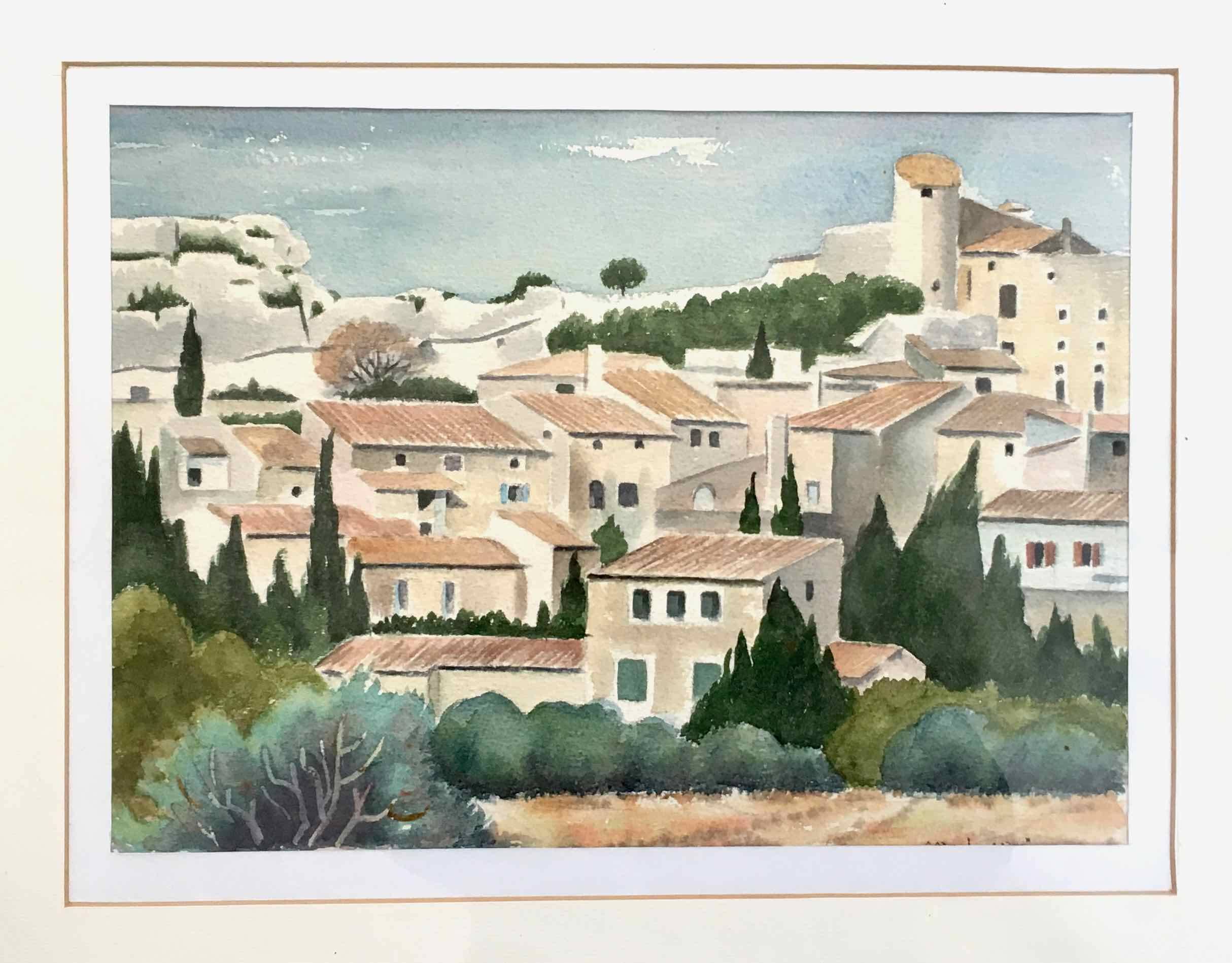 Aquarelle Village provençal
