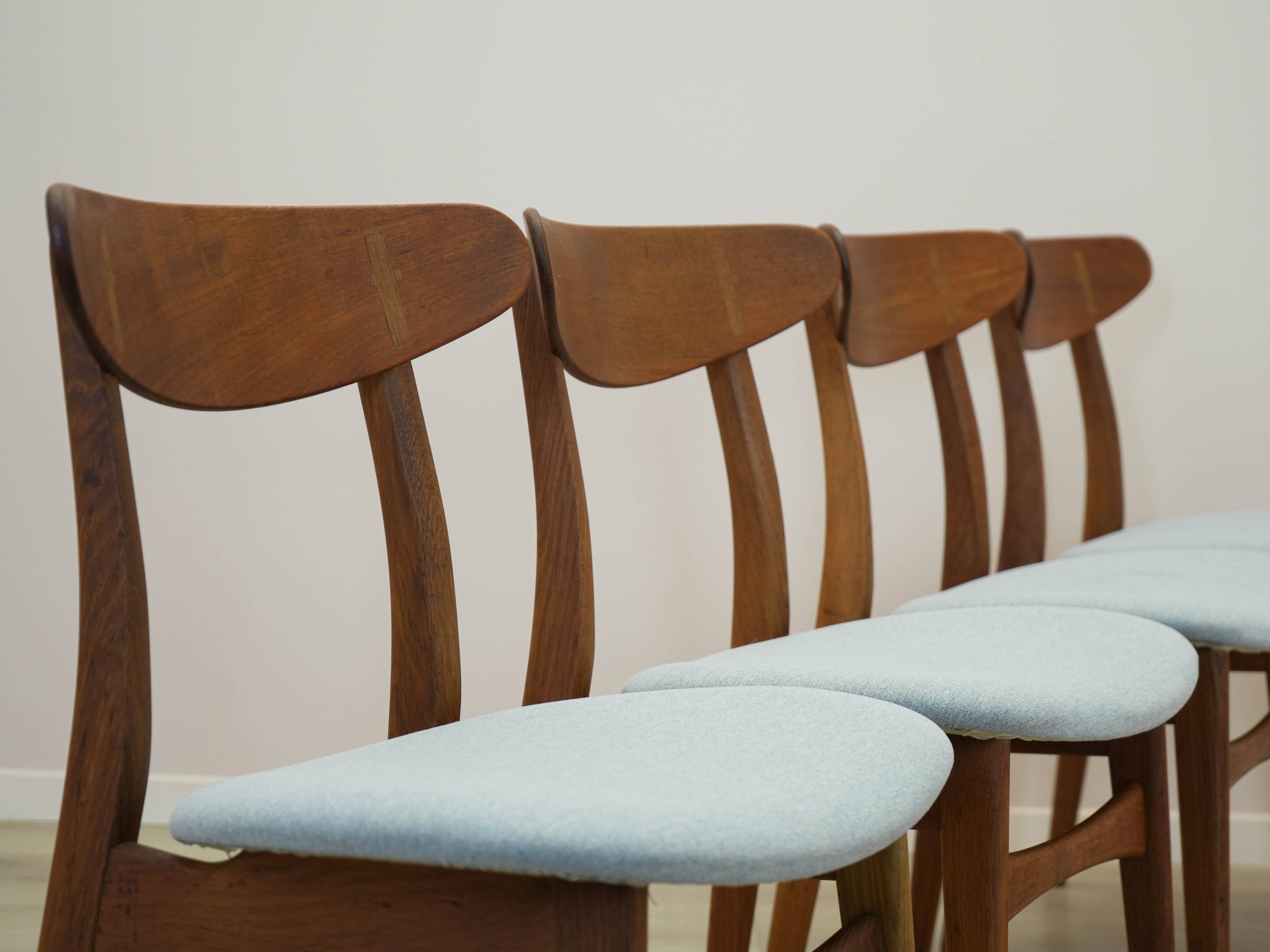 Set of four chairs CH30, Danish design, 1960s, designer: Hans J. Wegner