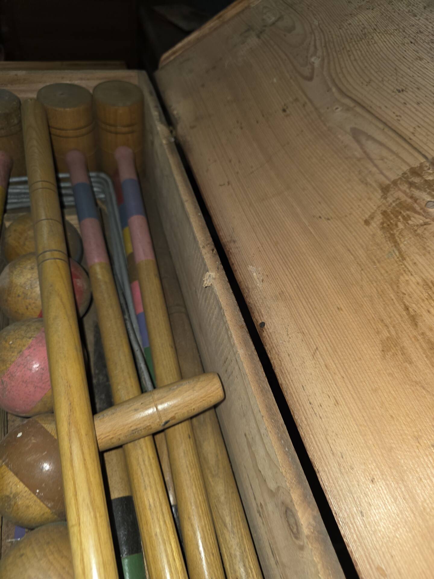 Ancient croquet game