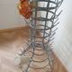 Large zinc bottle rack