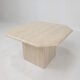 Italian Travertine Coffee Table, 1980's