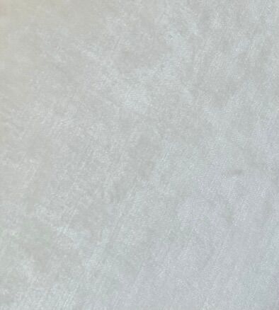 White velvet cushion 35x50 cm