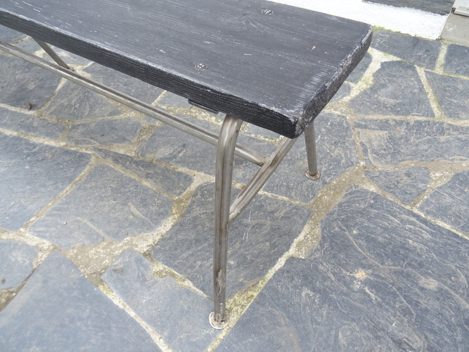 Banc 6 pieds inox 205 cm