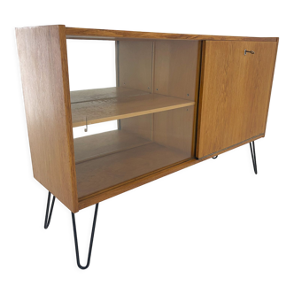 Mid-century cabinet with a bar Czechoslovakia