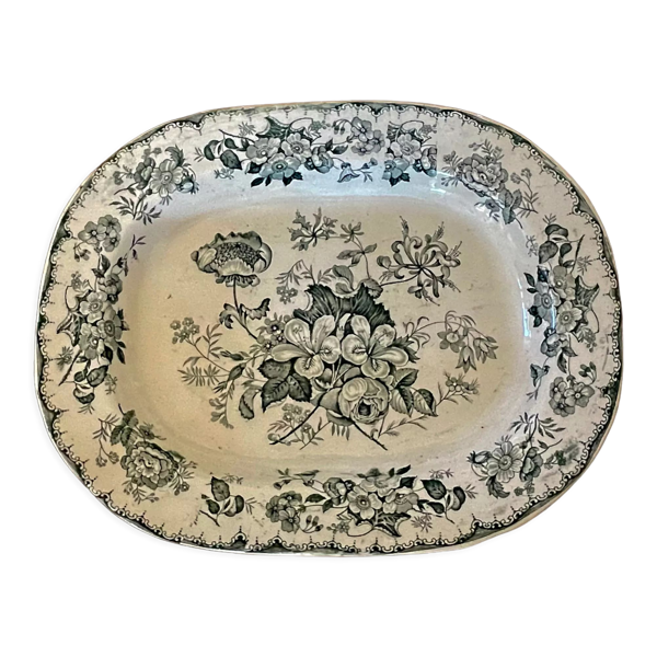 Ancien plat 40x32 cm