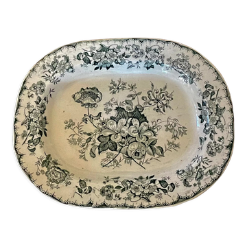 Ancien plat 40x32 cm