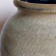 Ball vase in enamel sandstone cracked inside Indigo