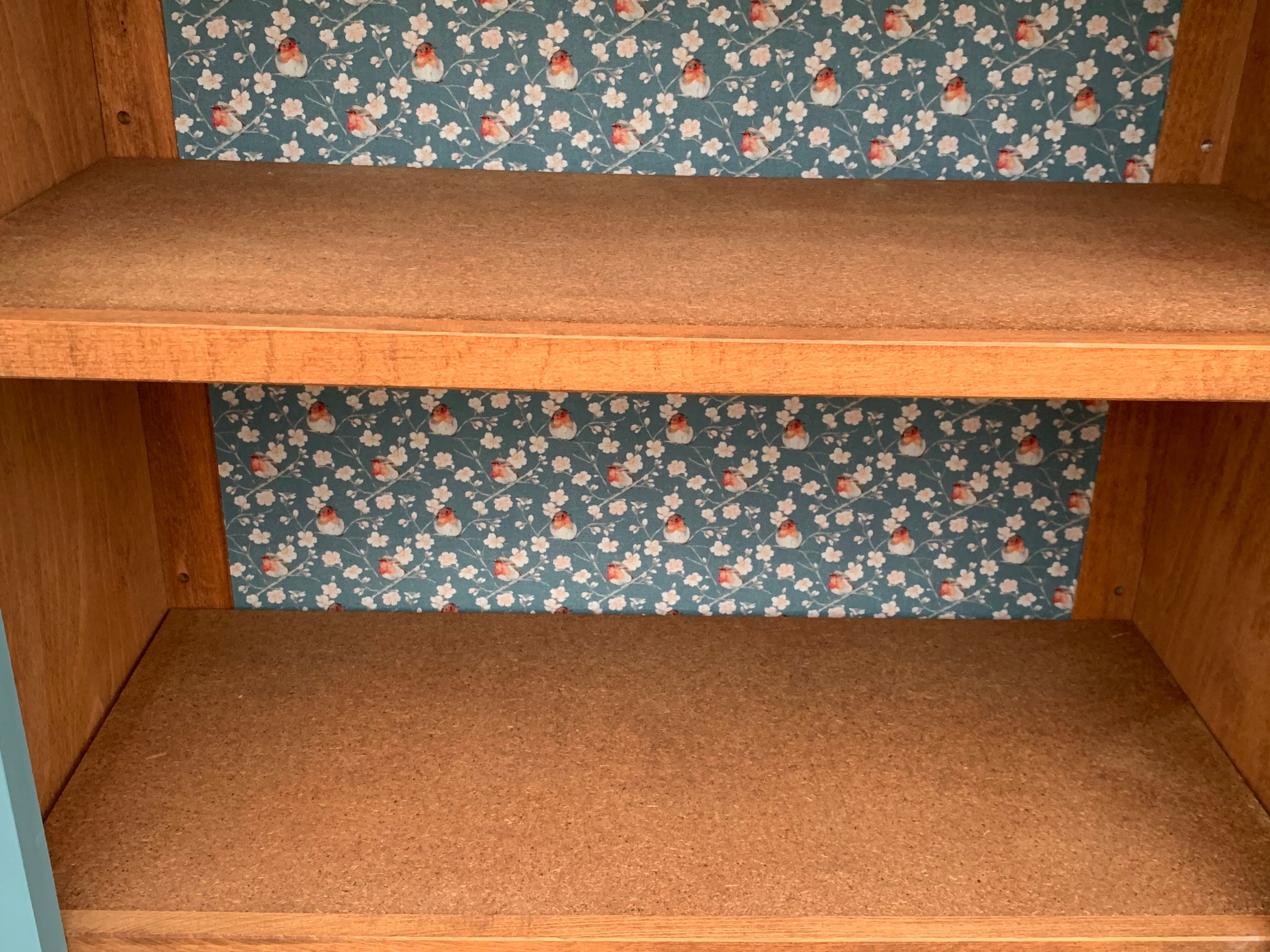 Parisian wardrobe glazed blue gray