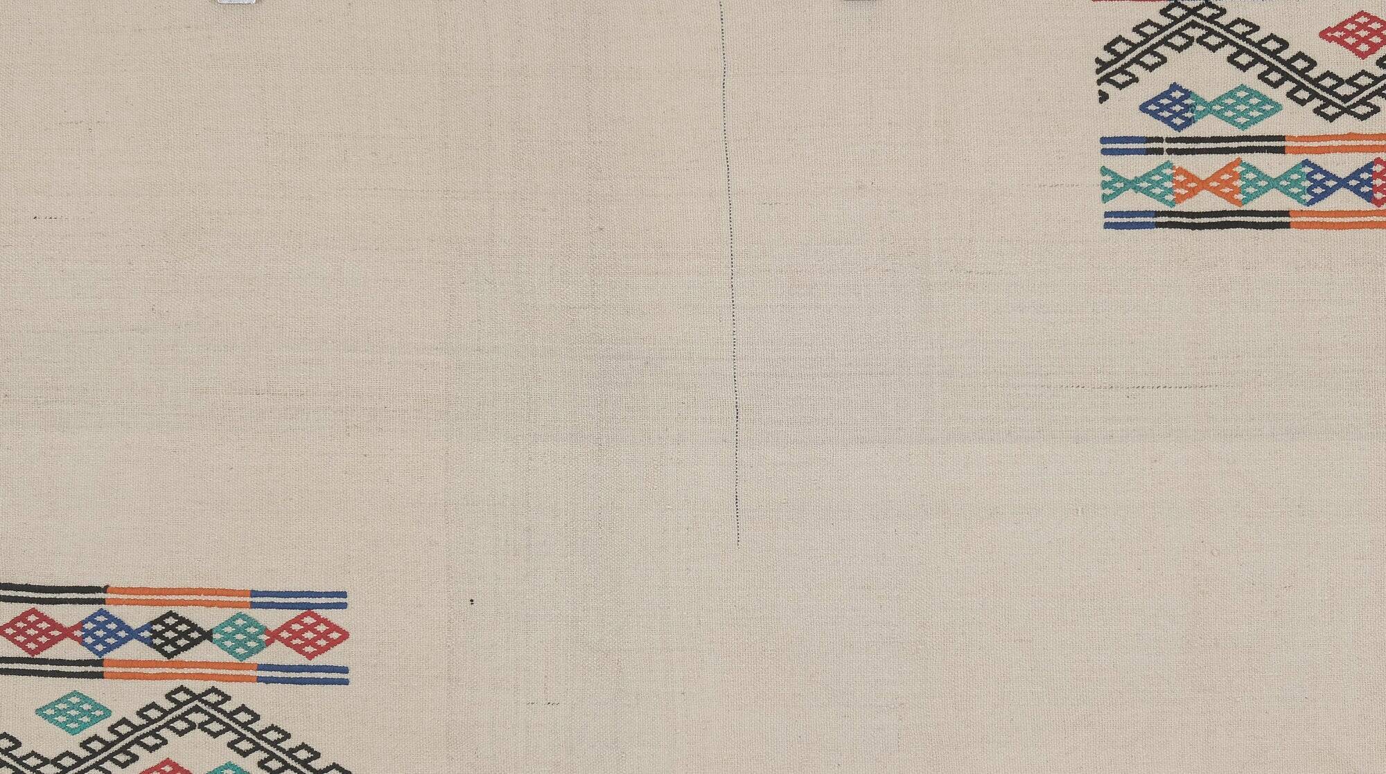Vintage Turkish hallway rug 74x478 cm