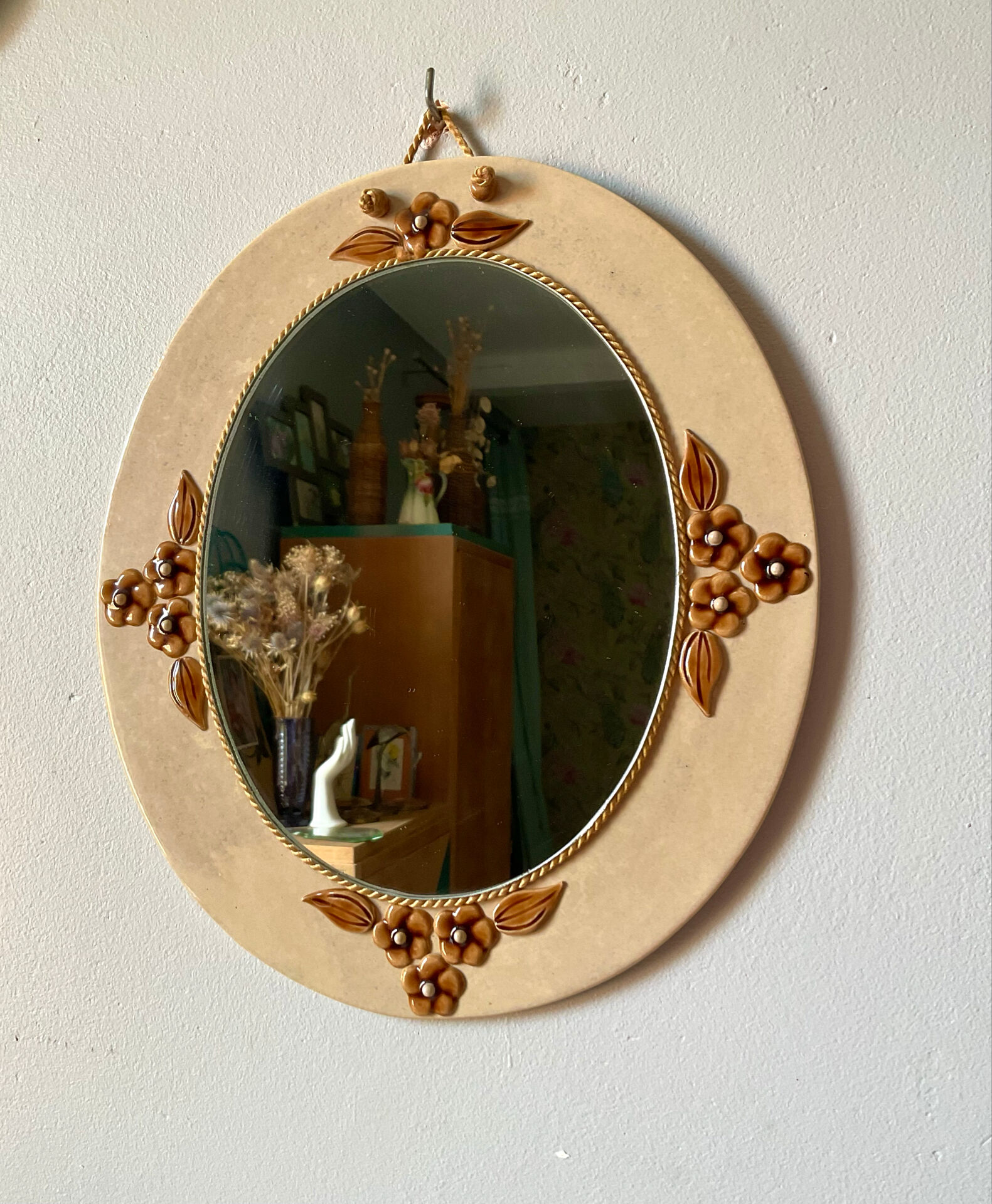 Miroir en céramique