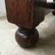 Massive oak farm table