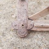 Old teak palanquin roof dome