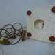 Travertine lamp from the 60s and 70s