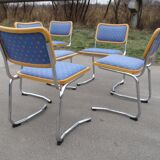 Set of Five Chairs, Italy, 1970s