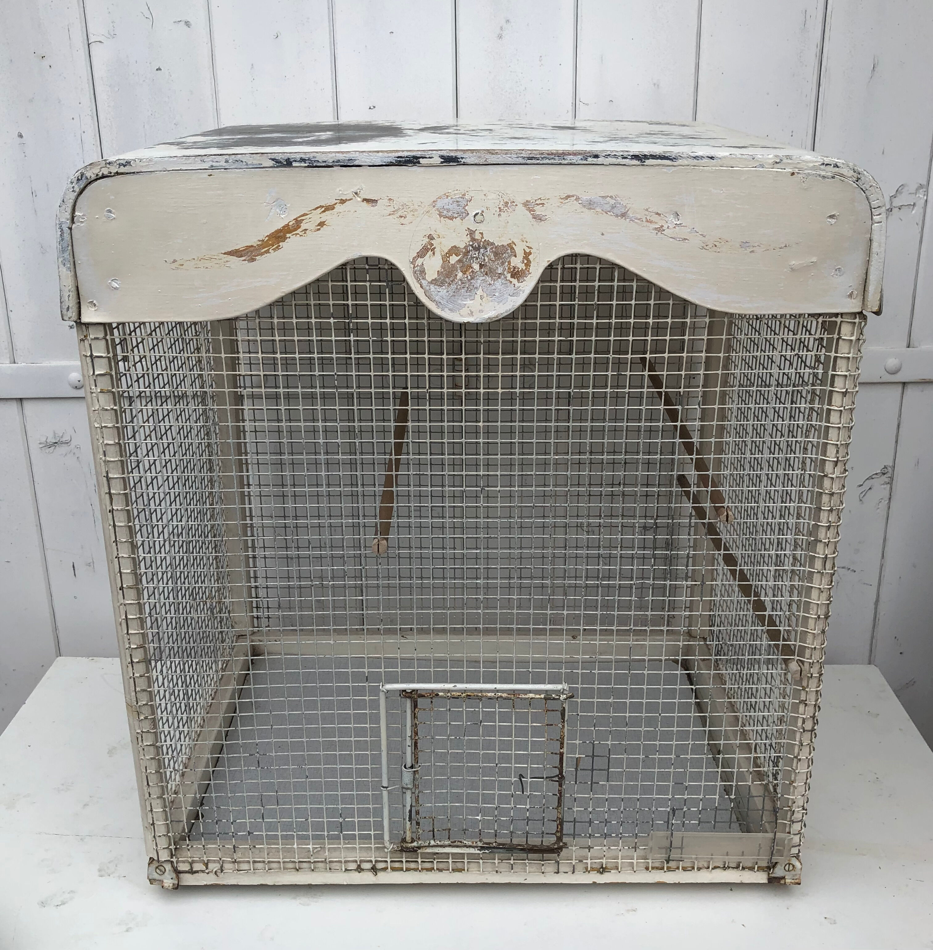 Cage à oiseaux ancienne