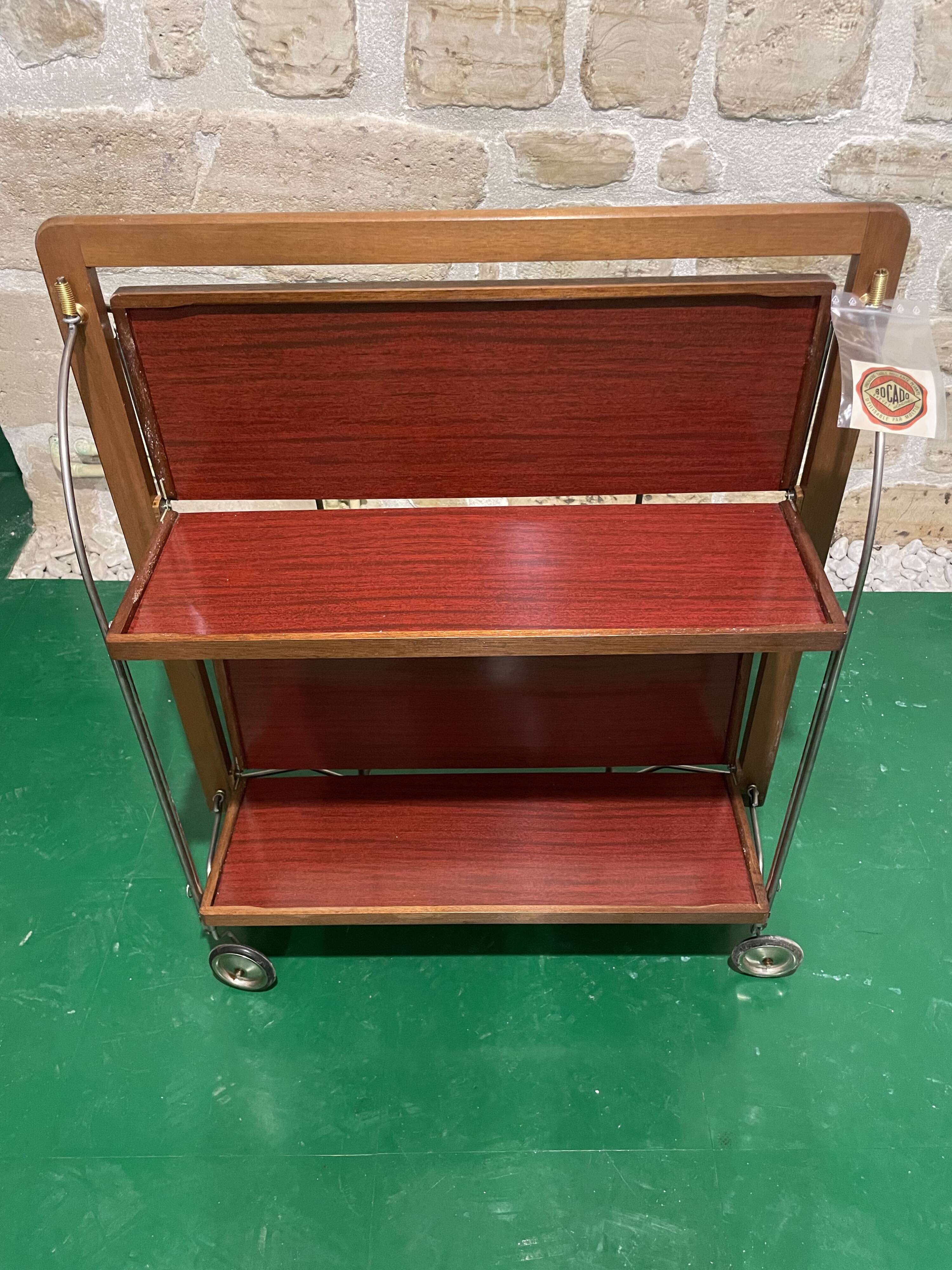 Bocado folding serving cart