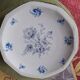 Compotier / assiette montée en porcelaine de limoges 1920-1930