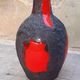 Vase en céraique année 60/70 Fat Lava Marei
