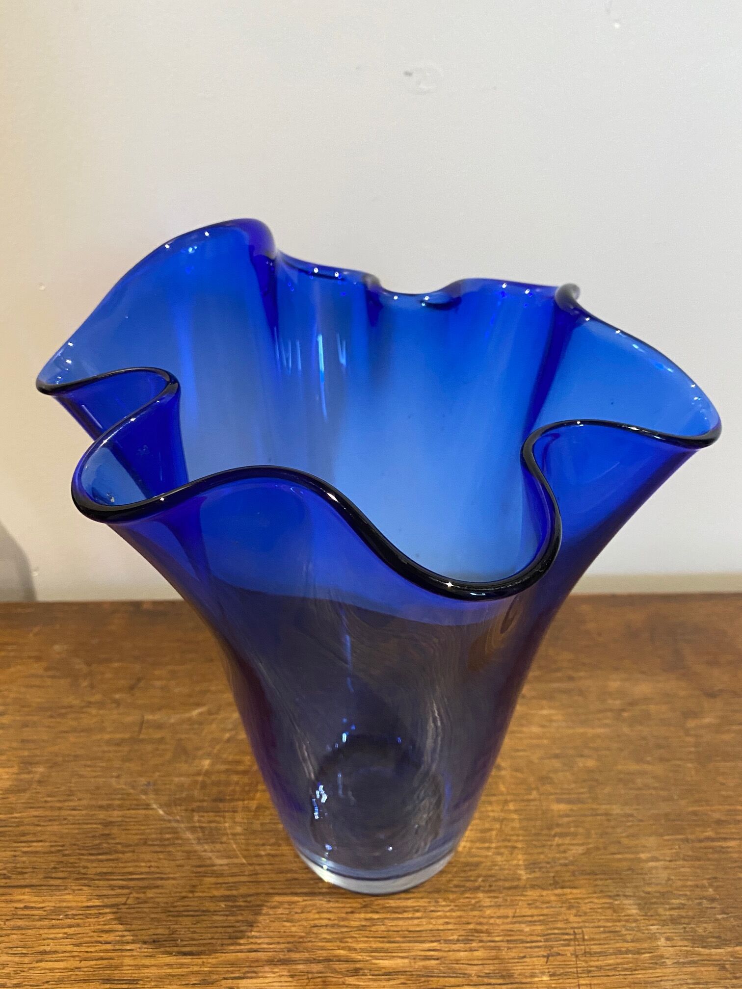 Vase mouchoir italien Murano